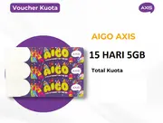 VOUCHER AXIS 15 HARI 5GB+LOKAL (MINI 5)