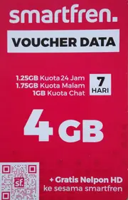 VOUCHER SMARTFREN 6GB 7 HARI