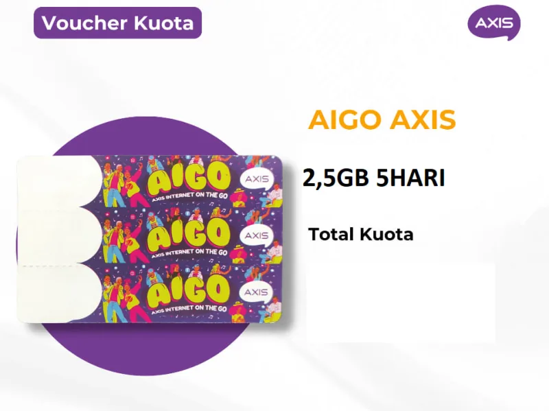 VOUCHER AXIS 5 HARI 3.5GB+LOKAL (MINI 2) - Gambar Produk