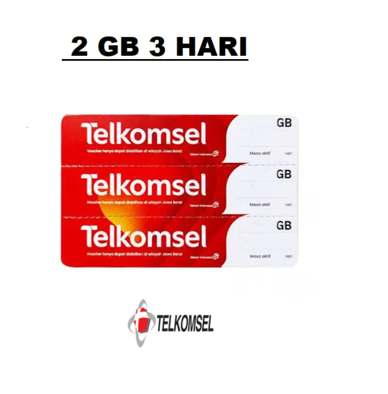 VOUCHER TELKOMSEL 2 GB 3 HARI - Gambar Produk