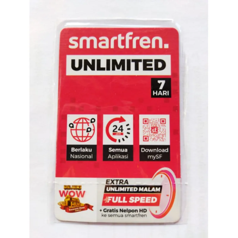 VOUCHER SMARTFREN UNLIMITED 7 HARI - Gambar Produk
